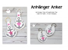 ITH Anhänger - Anker Herz & Stern